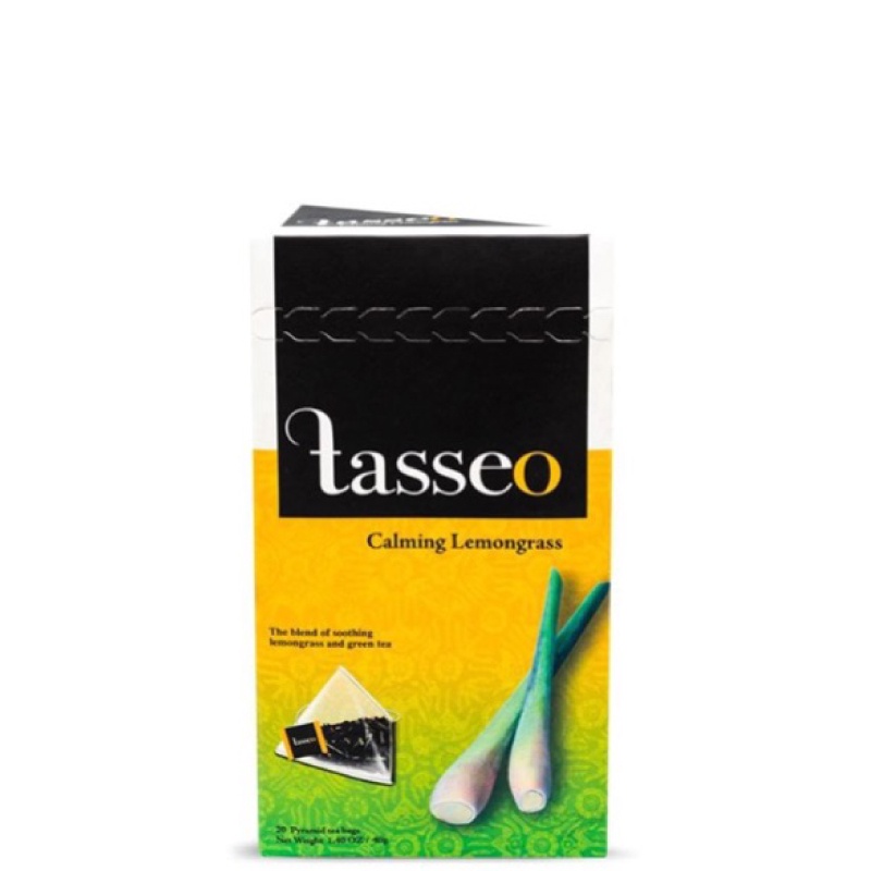 Jual Tasseo Premium Tea Bag Calming Lemongrass 40 gr | Shopee Indonesia