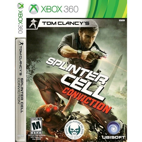 Jual Game Tom Clancy's Splinter Cell Conviction XBOX 360 for Jtag/RGH ...