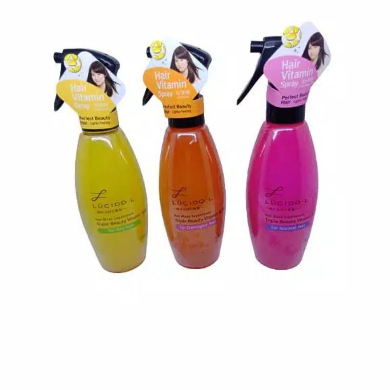 Jual Lucido l vitamin hair spray 200gr Shopee Indonesia