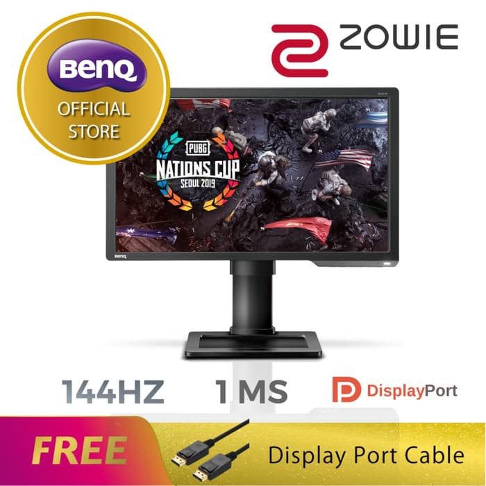 Jual BenQ ZOWIE XL2411P 24Inch Full HD 144Hz 1ms eSports Gaming Monitor