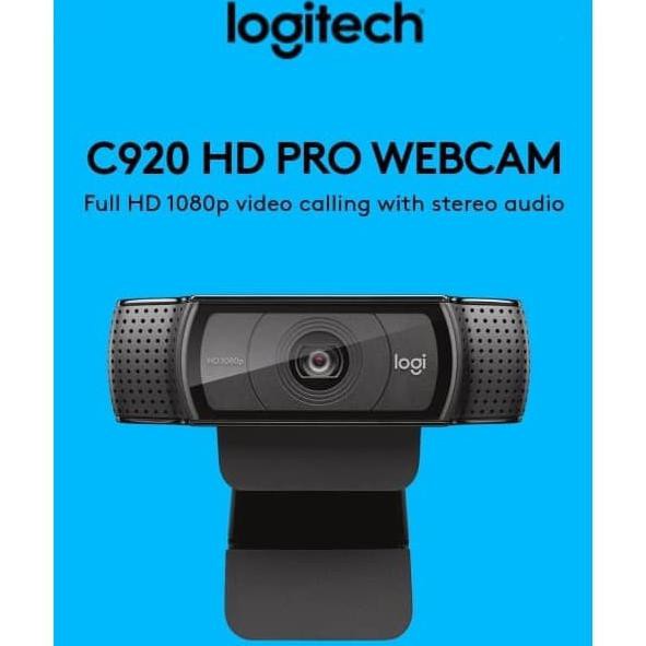 Jual Logitech c920 Full HD 1080P With Stereo Audio Original | Shopee ...