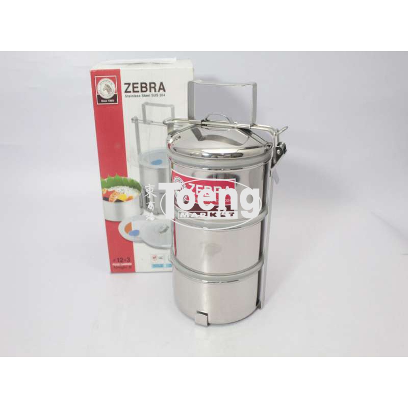 Jual RANTANG SUSUN STAINLESS 12X3 / FOOD CARRIER S/S 12X3 AIR TIGHT II ...