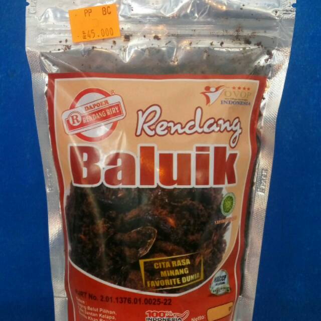 Jual Rendang Baluik Riry | Shopee Indonesia