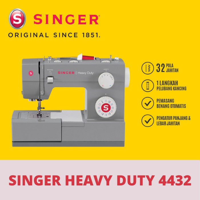 Jual Mesin Jahit Singer Heavy Duty Series Shopee Indonesia