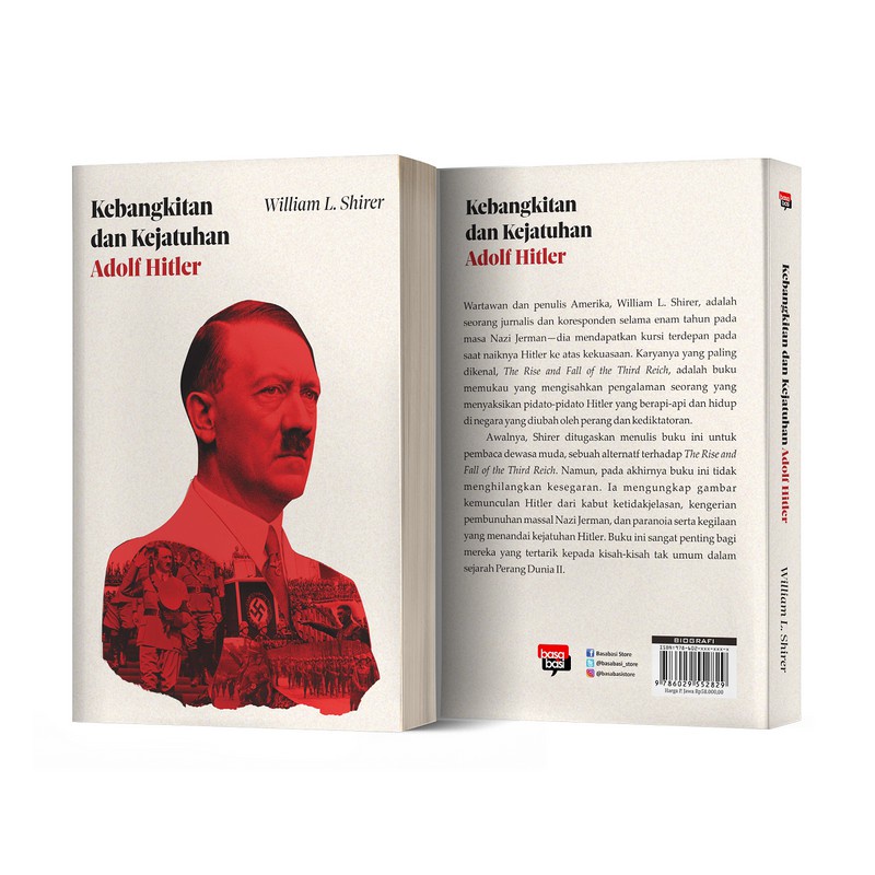 Jual Buku Kebangkitan Dan Kejatuhan Adolf Hitler - BASABASI | Shopee ...