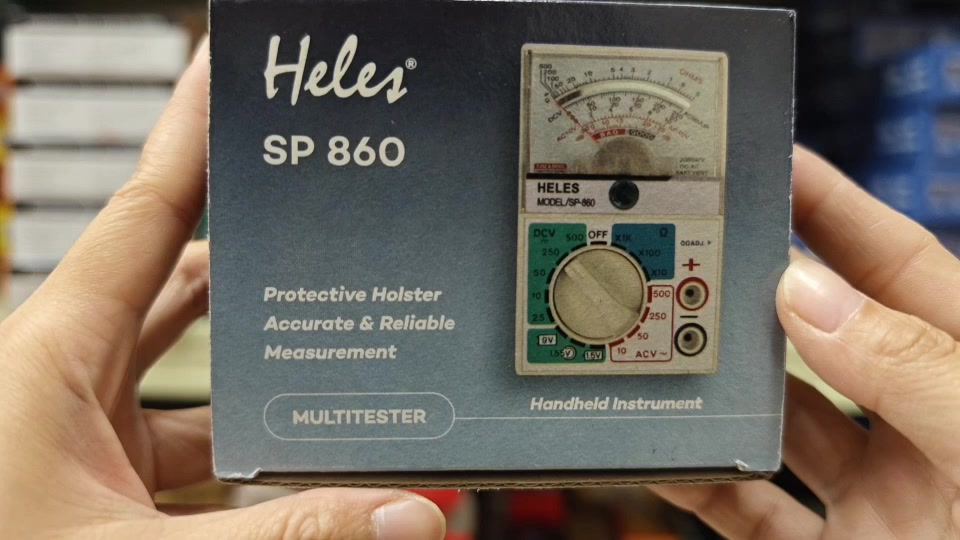 Jual Multitester Heles SP860 Multimeter Analog SP-860 Tester Pocket ...