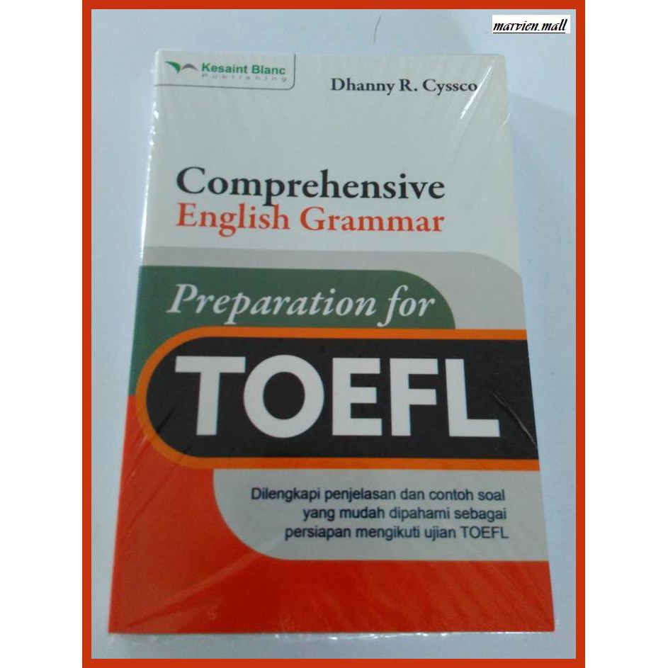 Jual BUKU-PERSIAPAN-UJIAN- COMPREHENSIVE ENGLISH GRAMMAR PREPARATION ...