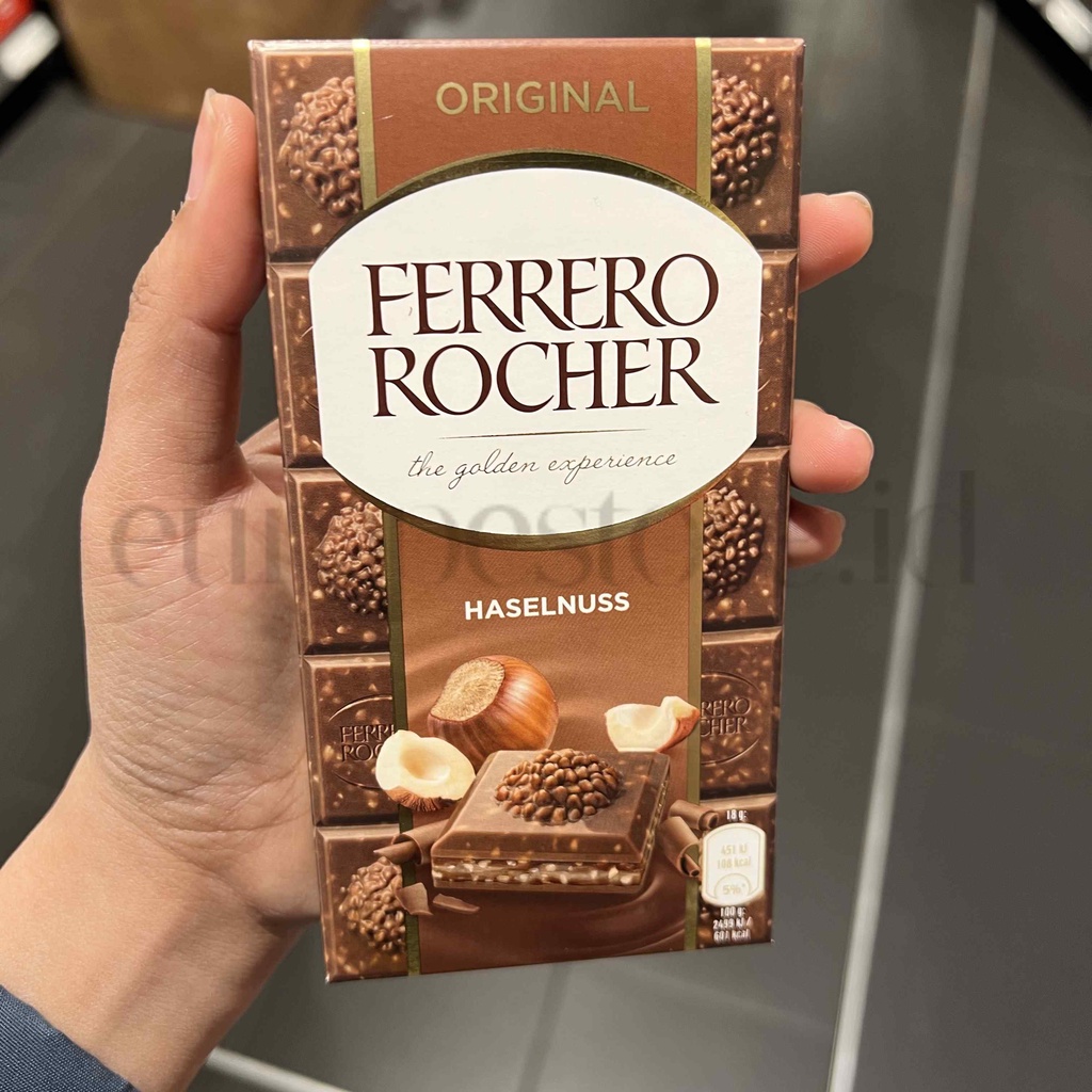 Jual Ferrero Rocher Hazelnut Bar | Shopee Indonesia