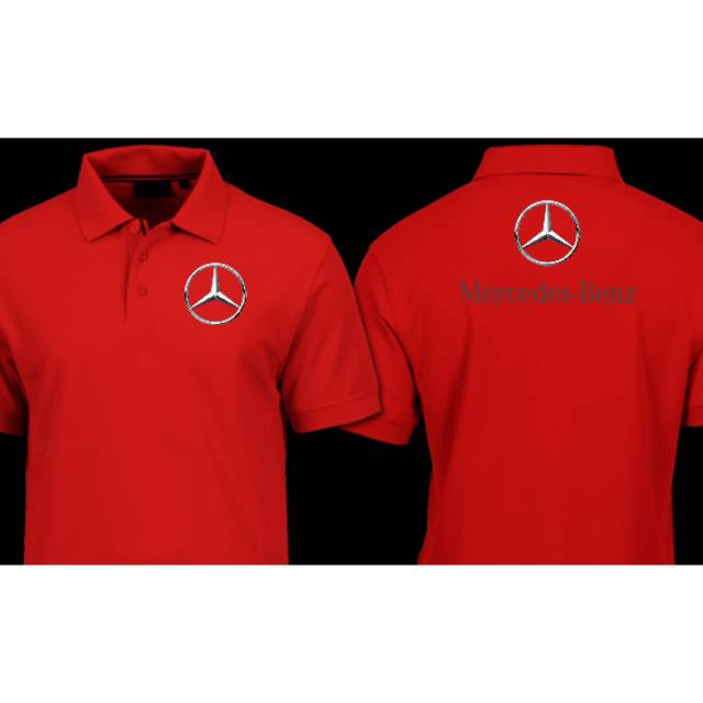 Jual polo shop shirt mercedes benz