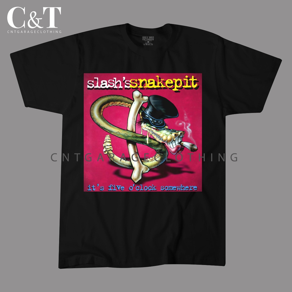 Jual KAOS SLASH'S SNAKEPIT | GUNS N' ROSES T-SHIRT | GNR 106