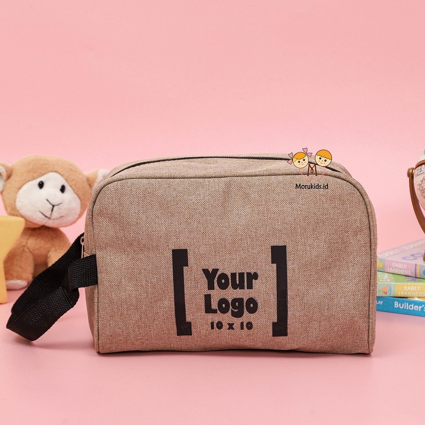 Jual MORUKIDS.ID - CUSTOM NAMA / LOGO / TULISAN TAS POUCH ANAK DEWASA  TEMPAT PENYIMPANAN BARANG | Shopee Indonesia