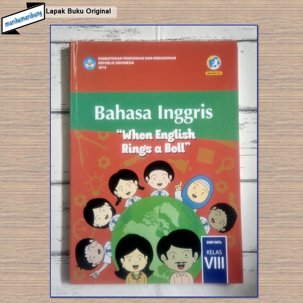 Jual Buku Bahasa Inggris Kelas 8 SMP Kur 2013 Revisi (Buku Siswa ...