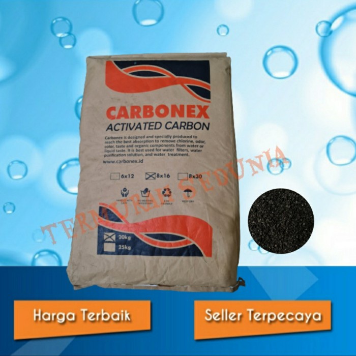 Jual Carbonex Activated Carbon Sak Isi Kg Karbon Aktif Media Filter