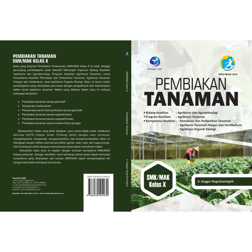 Jual Buku Pembiakan Tanaman Bidang Keahlian Agribisnis Dan