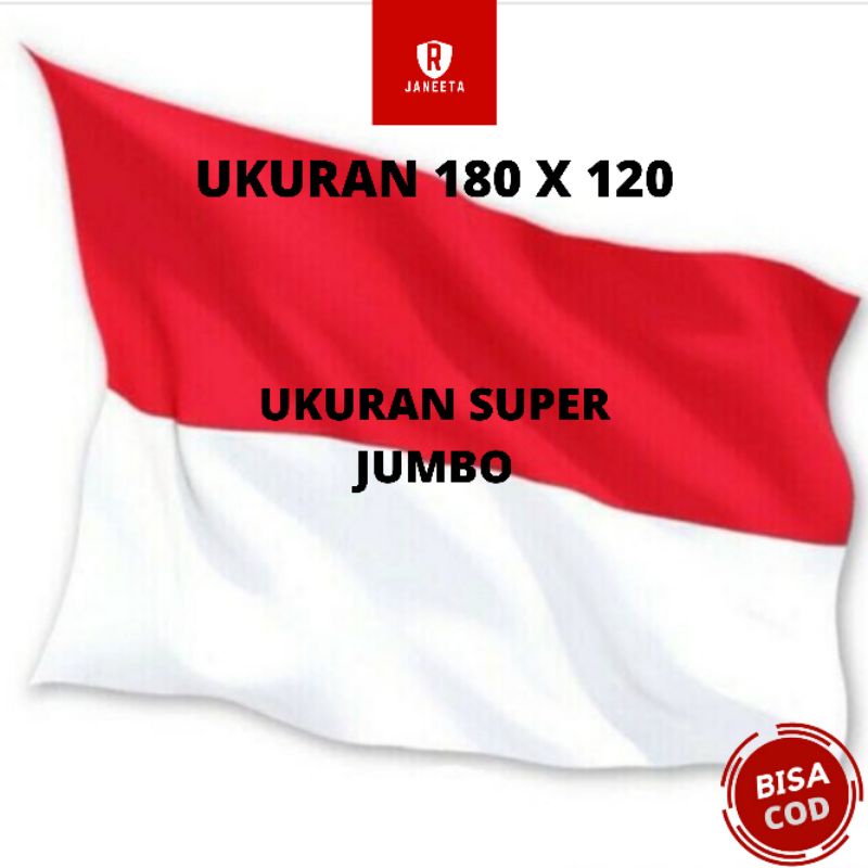 Jual Bendera Merah Putih Ukuran X Bendera Indonesia Jumbo Shopee Indonesia