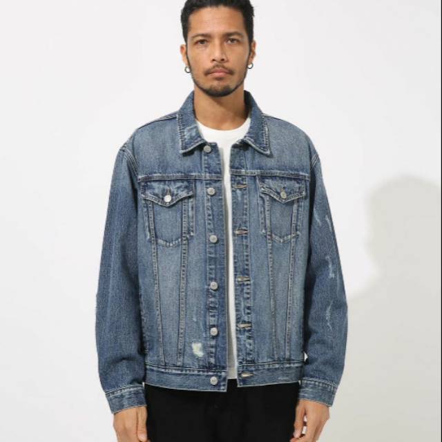 Azul by moussy mens denim jacket