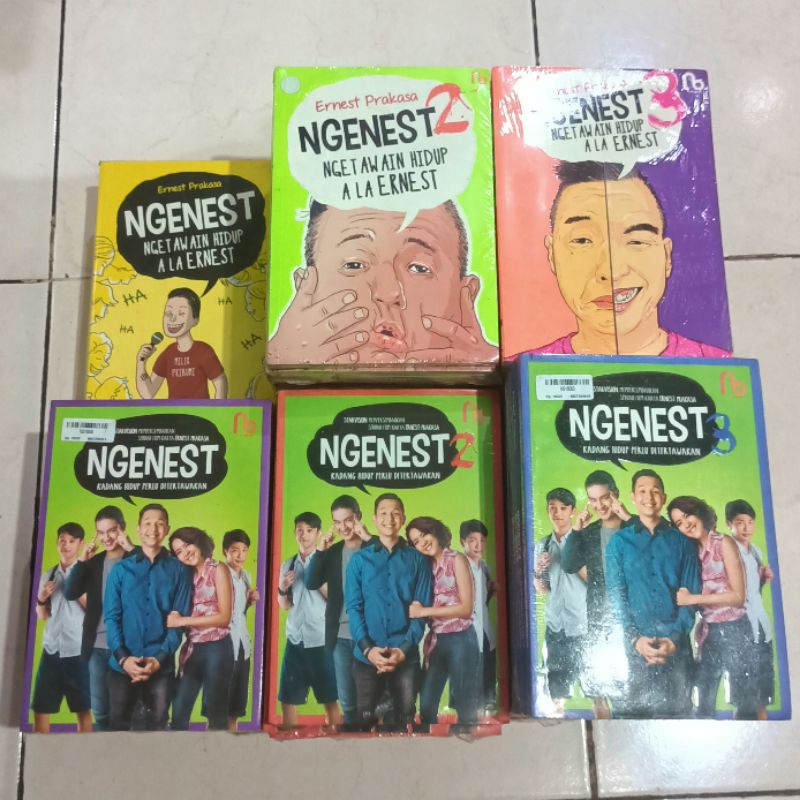 Jual BUKU BIOGRAFI / BIOGRAFI TOKOH / NGENEST / ERNEST PRAKASA ...