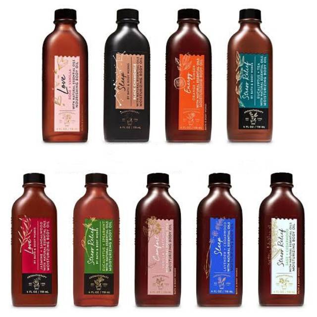 Jual Nourishing Body Oil Massage Oil Bath Body Works 118ml Shopee