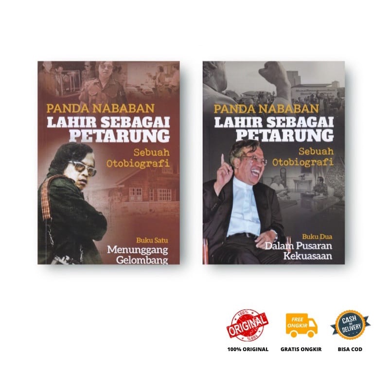 Jual BK - PANDA NABABAN, LAHIR SEBAGAI PETARUNG ( BUKU 1 & 2 ) | Shopee ...