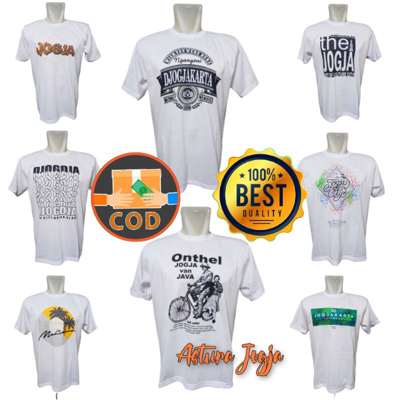 Jual KAOS JOGJA MURAH PE KAOS OBLONG PRIA WANITA kaos malioboro kaos