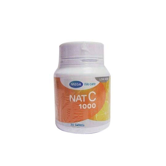 Jual MEGA WE CARE NAT C 1000 MG 30 TABLET {Per Botol} M | Shopee Indonesia