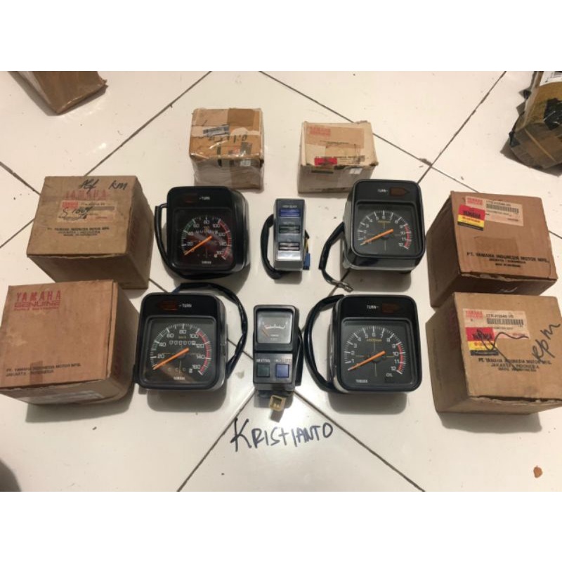 Jual speedometer spidometer speedo spido meter tachometer assy rxking ...