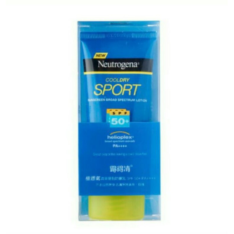 Jual Neutrogena Cooldry Sport Sunscreen Lotion SPF 50 88ml Shopee