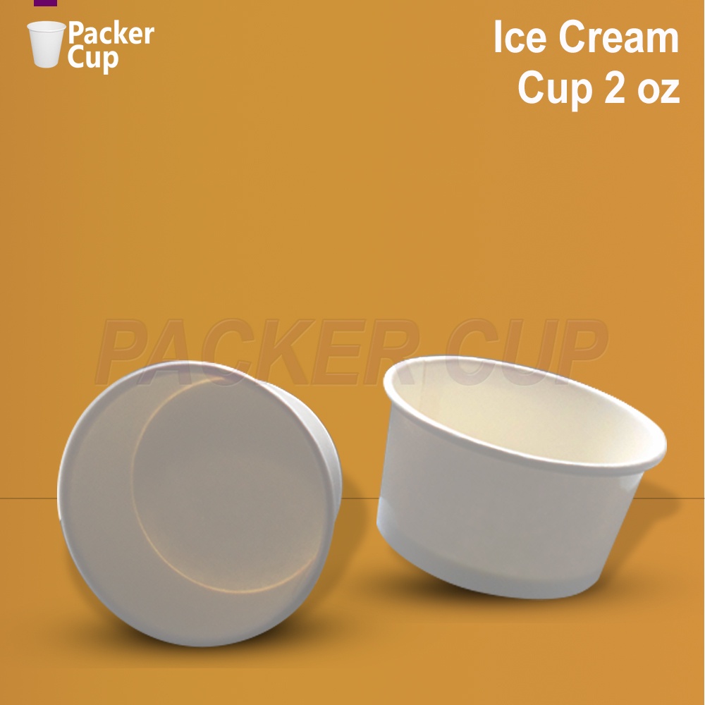 Jual Ice Cream Cup 2oz 60ml Gelas Kertas Ice Cream Ukuran 2oz 60ml Untuk Ice Cream 1 4525