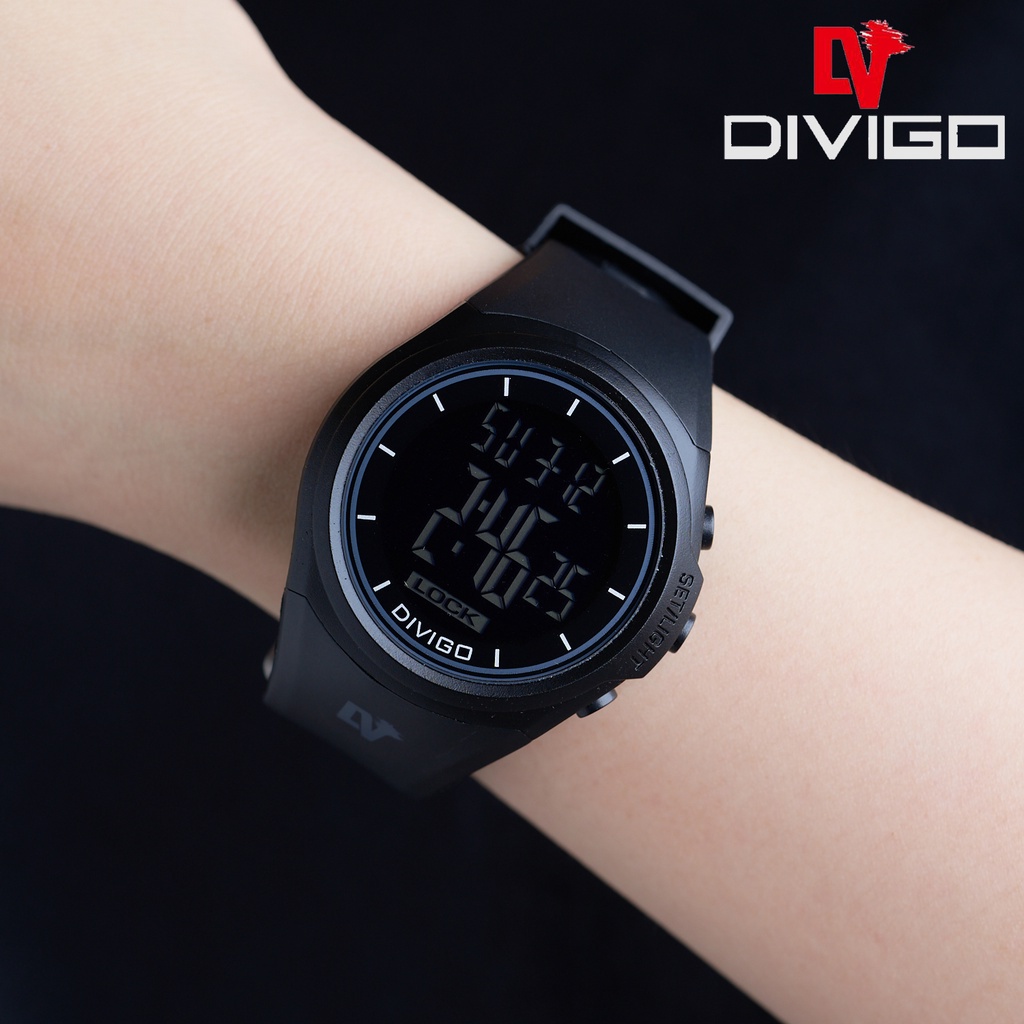 Jual [SW[ Jam Tangan Pria /Wanita DIVIGO DV-2107 Man / Jam Tangan ...