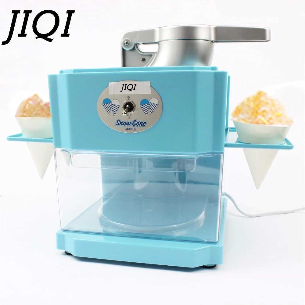 Jual Pembuat Ice Cream Rumahan JIQI Electric Ice Crusher Shaver Snow