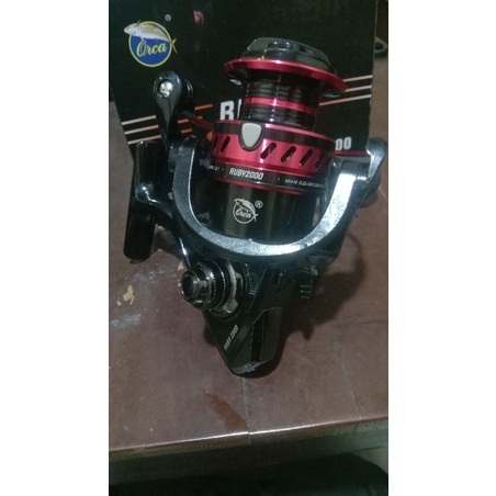 Jual Reel Pancing Orca Ruby 1000,2000 Power Handle | Shopee Indonesia