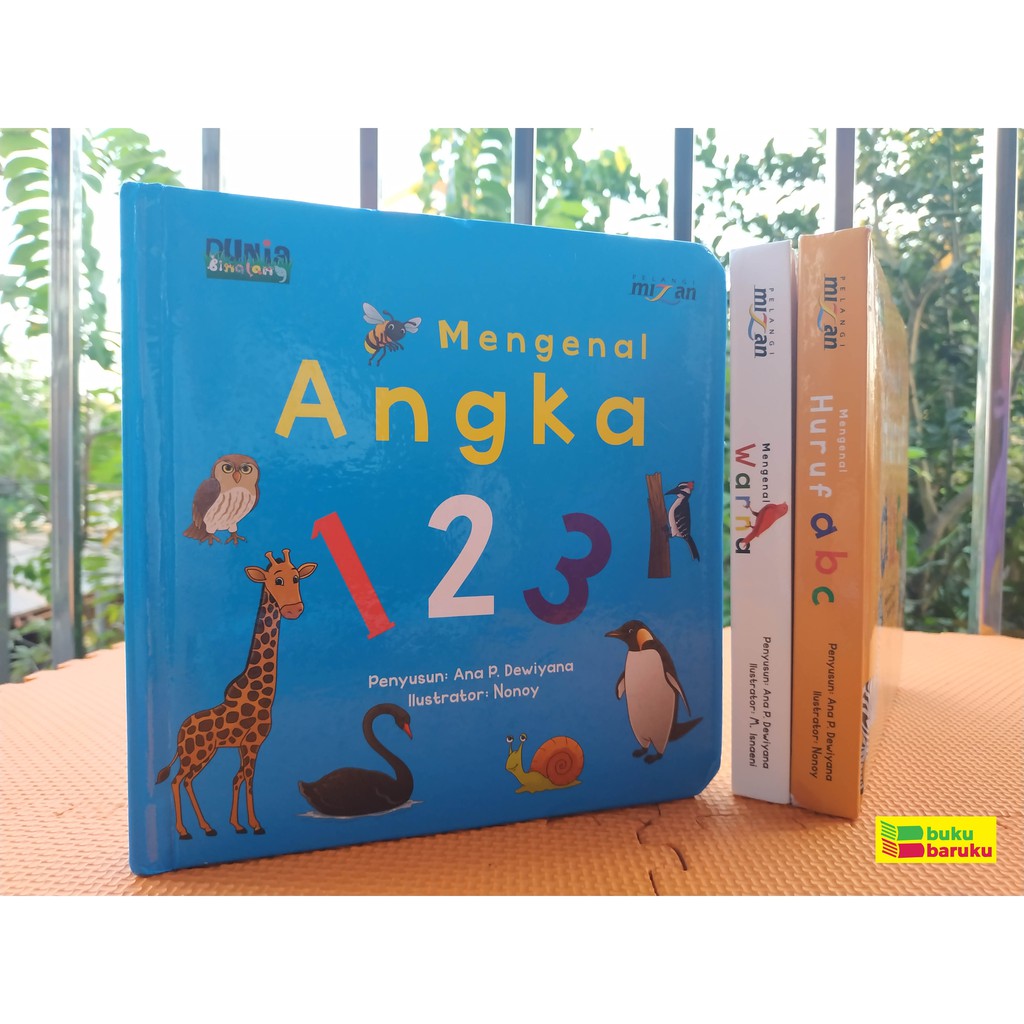 Jual SERI DUNIA BINATANG: MENGENAL ANGKA 123 (BOARDBOOK) | Shopee Indonesia