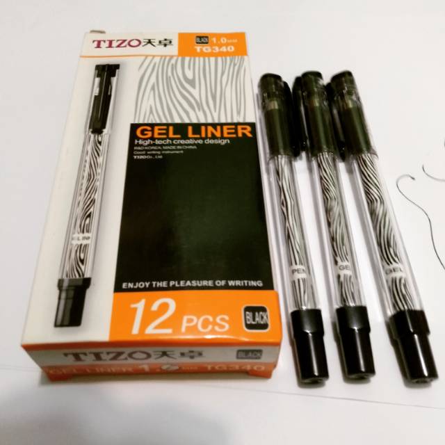 Jual Pulpen Gel Tizo Pulpen Zebra Mata Besar Mm Shopee Indonesia