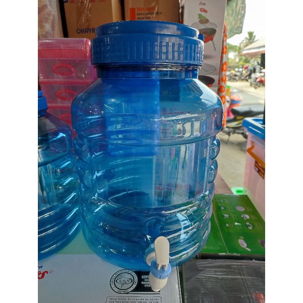 Jual Dispenser Plastik ukuran 10 Liter ( Bisa untuk tempat cuci tangan