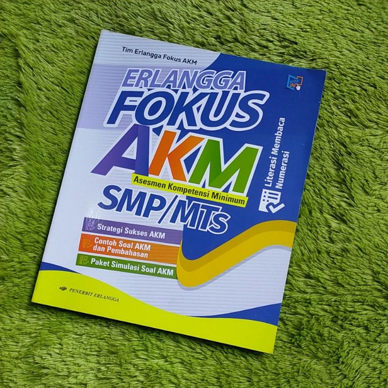 Jual ORIGINAL BUKU AKM SD/MI PAKET A AKM SMP/MTS PAKET B ERLANGGA FOKUS ...