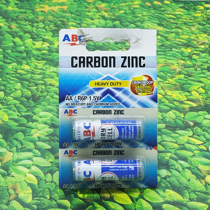 Jual BATERAI ABC BIRU AA / R6 ECERAN SATUAN | Shopee Indonesia