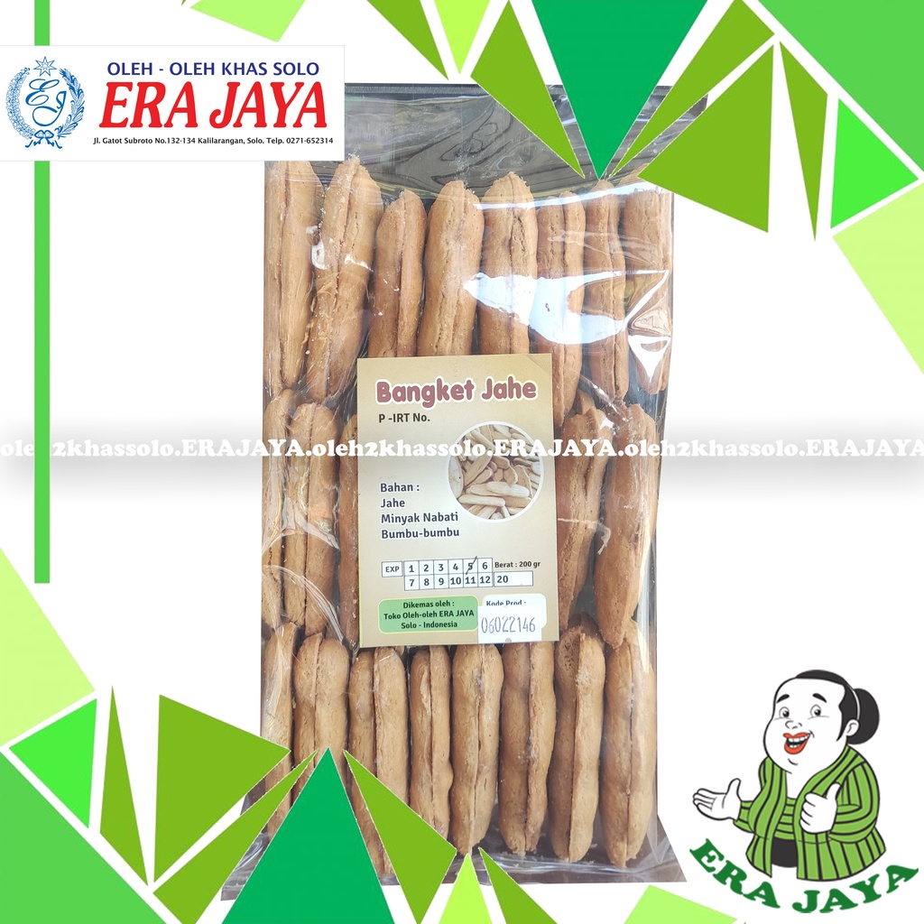 Jual Bangket Jahe Era Jaya Solo Kue Jahe Roti Jahe Shopee Indonesia