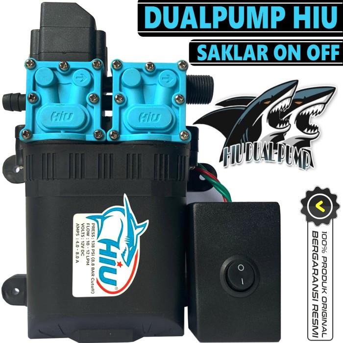 Jual Pompa Dual Pump Hiu Lpm Psi W Sudah Otomatis Shopee