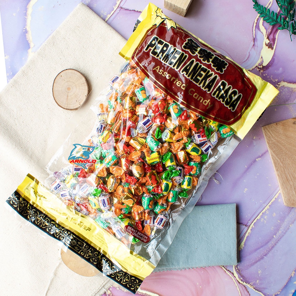 Jual Permen Aneka Rasa Assorted Candy Candies 500gr Xiao Mi Mi | Shopee ...