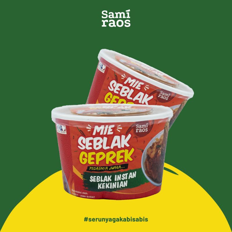 Jual Mie Seblak Geprek Soun Seblak Geprek Seblak Geprek Samiraos