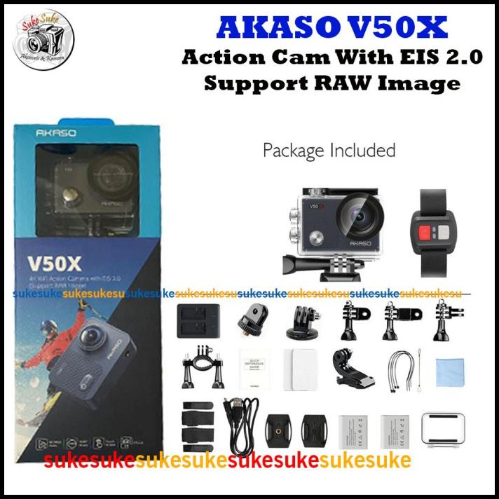 Jual Akaso V X Action Camera Full Hd K Eis Action Cam Shopee Indonesia