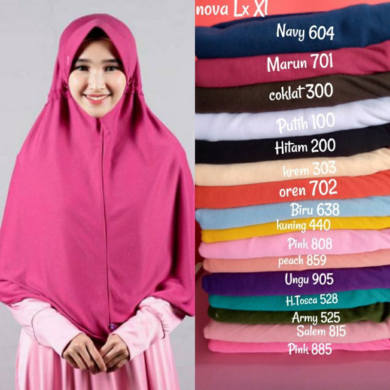 Jual KERUDUNG RABBANI INNOVA LX size XL(SERUT TUTUP) | Shopee Indonesia