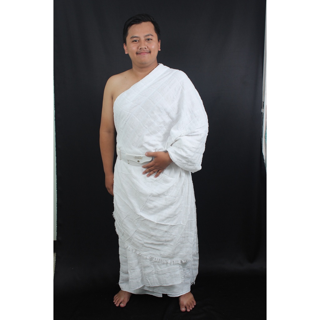 Jual Kain Ihram Pria Handuk Ihram Pria Handuk Haji Set Handuk Ihram ...