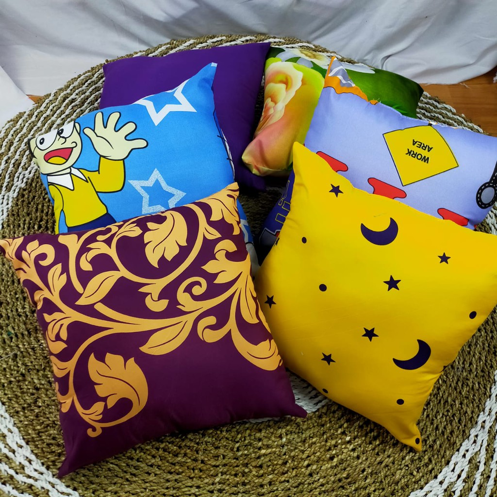 Jual Bantal Sofa Kursi Tamu 40 X 40 Cm Hanya Bantal Boneka Lintang