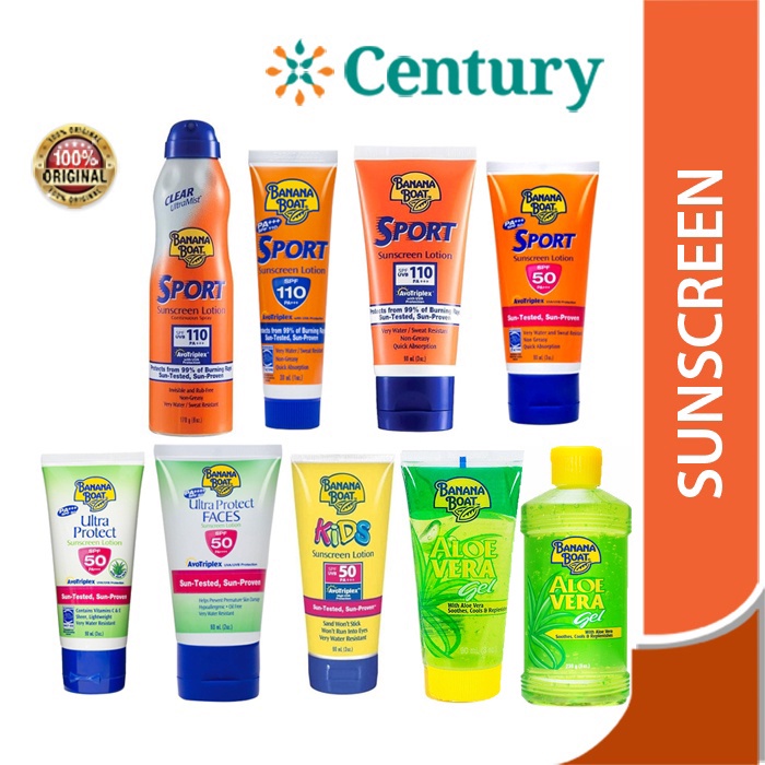 Jual Banana Boat Series / Sunscreen / Body Lotion / Anti UVA UVB