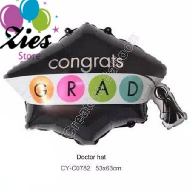 Jual Balon Foil Graduation Toga / Balon Sarjana Toga Jumbo | Shopee ...