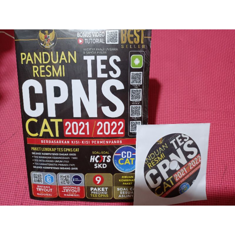 Jual Panduan Resmi Tes Cpns Cat Berdasarkan Kisi Kisi