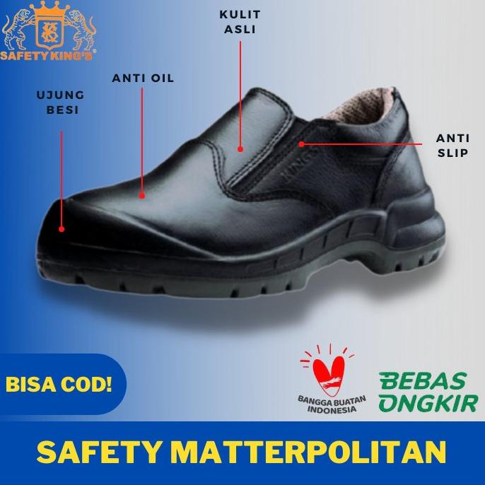 Jual termurah!! Sepatu Safety King / Kings / King's Glodok KWD 807X