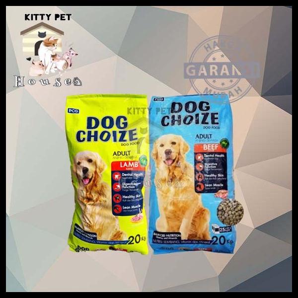 Jual Makanan Anjing Dog Choize Beef & Lamb 20Kg Bolt Dog ( Gosend ...