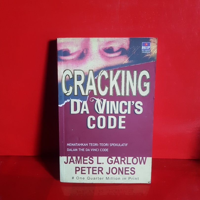 Jual BUKU CRACKING DA VINCIS CODE JAMES L. GARLOW PETER JONES | Shopee ...